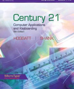Century 21™ Computer Applications and Keyboarding, Lessons 1-170, 9th Edition eBook