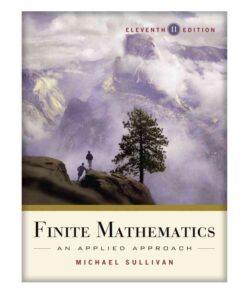 Finite Mathematics: An Applied Approach  eBook