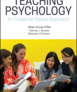 Teaching Psychology: An Evidence-Based Approach, 1st Edition eBook