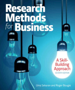 Research Methods For Business: A Skill Building Approach, 7th Edition eBook
