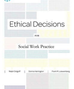Brooks/Cole Empowerment Series: Ethical Decisions for Social Work Practice, 9th Edition eBook