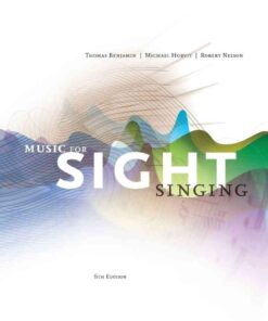 Music for Sight Singing, 6th Edition eBook