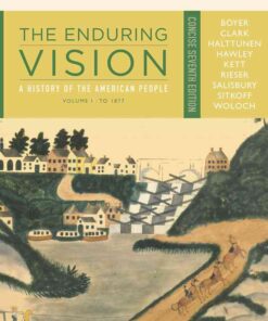 The Enduring Vision: A History of the American People, Volume I: To 1877, Concise 7th Edition eBook