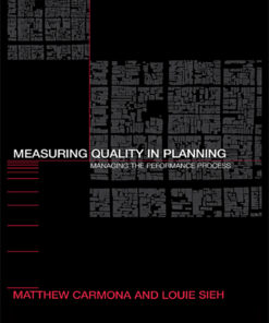 Measuring Quality in Planning: Managing the Performance Process eBook