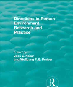 Directions in Person-Environment Research and Practice (Routledge Revivals) eBook