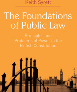 The Foundations of Public Law eBook