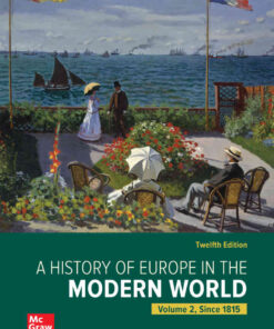 A History of Europe in the Modern World, Volume 2, 12th Edition eBook