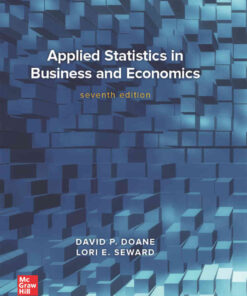 Applied Statistics in Business and Economics, 7th Edition eBook
