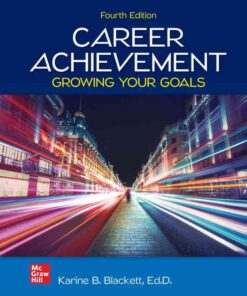 Career Achievement: Growing Your Goals, 4th Edition eBook