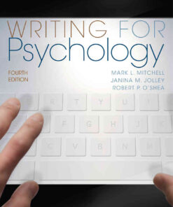 Writing for Psychology, 4th Edition eBook