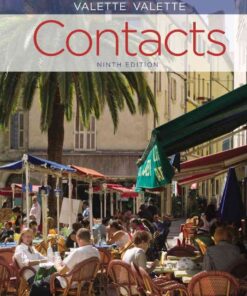 Contacts: Langue et culture françaises, 9th Edition eBook