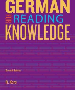 German for Reading Knowledge, 7th Edition eBook