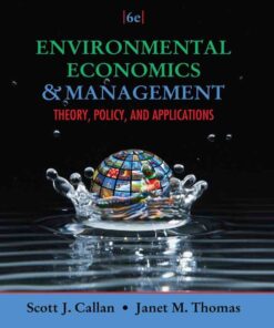 Environmental Economics and Management: Theory, Policy, and Applications, 6th Edition eBook