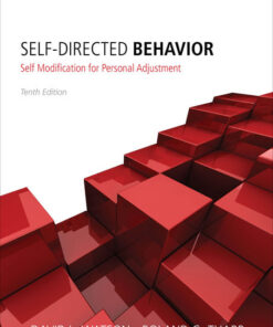 Self-Directed Behavior: Self-Modification for Personal Adjustment, 10th Edition eBook