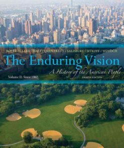 The Enduring Vision: A History of the American People, Volume II: Since 1865, 8th Edition eBook