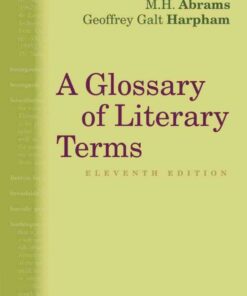 A Glossary of Literary Terms, 11th Edition eBook
