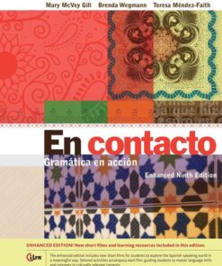 En contacto, Enhanced Student Text: Gramática en accion, 9th Edition eBook