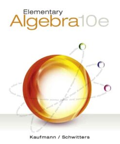 Elementary Algebra, 10th Edition eBook