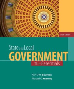 State and Local Government: The Essentials, 6th Edition eBook