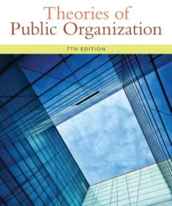 Theories of Public Organization, 7th Edition eBook