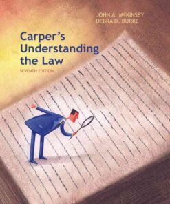 Carper's Understanding the Law, 7th Edition eBook