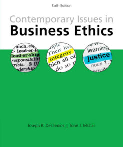 Contemporary Issues in Business Ethics, 6th Edition eBook