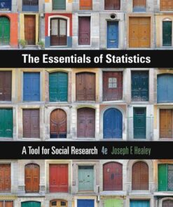 The Essentials of Statistics: A Tool for Social Research, 4th Edition eBook