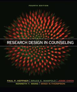 Research Design in Counseling, 4th Edition eBook