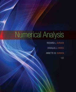 Numerical Analysis, 10th Edition eBook