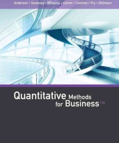 Quantitative Methods for Business, 13th Edition eBook