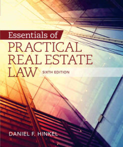 Essentials of Practical Real Estate Law, 6th Edition eBook