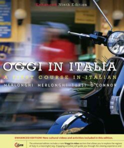 Oggi In Italia, Enhanced 9th Edition eBook