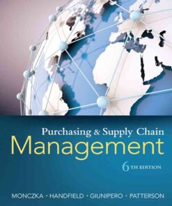 Purchasing and Supply Chain Management, 6th Edition eBook