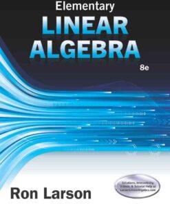 Elementary Linear Algebra, 8th Edition eBook