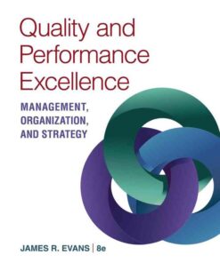 Quality & Performance Excellence, 8th Edition eBook