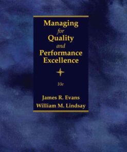Managing for Quality and Performance Excellence, 10th Edition eBook