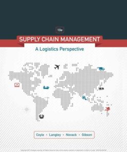 Supply Chain Management: A Logistics Perspective, 10th Edition eBook