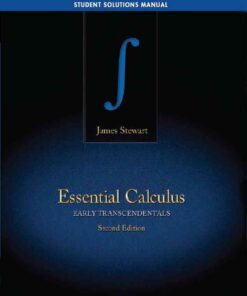 Student Solutions Manual for Stewart's Essential Calculus: Early Transcendentals, 2nd Edition eBook