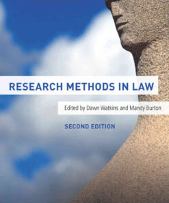 Research Methods in Law, 2nd Edition eBook