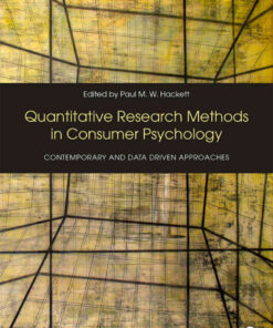 Quantitative Research Methods in Consumer Psychology: Contemporary and Data Driven Approaches eBook