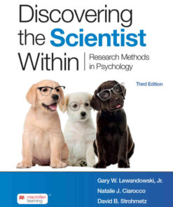 Discovering the Scientist Within: Research Methods in Psychology, 3rd Edition eBook
