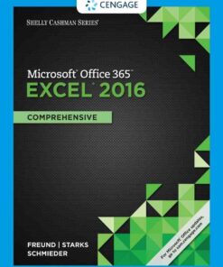 Shelly Cashman Series® Microsoft® Office 365 & Excel 2016: Comprehensive eBook