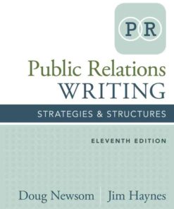 Public Relations Writing: Strategies & Structures, 11th Edition eBook