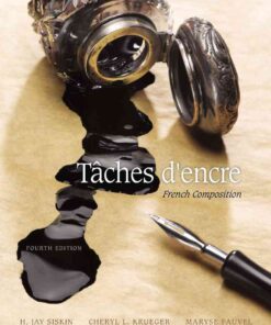 Taches d'encre: French Composition, 4th Edition eBook