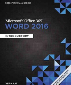 Shelly Cashman Series Microsoft Office 365 & Word 2016: Introductory, 1st Edition eBook