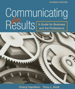 Communicating for Results: A Guide for Business and the Professions, 11th Edition eBook