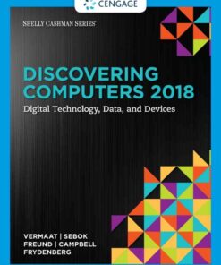 Discovering Computers ©2018: Digital Technology, Data, and Devices, 1st Edition eBook