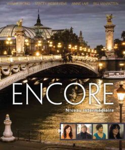 Encore Intermediate French, Student Text: Niveau intermédiaire, 1st Edition eBook