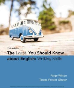 The Least You Should Know About English: Writing Skills, 13th Edition eBook