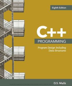 C++ Programming: Program Design Including Data Structures, 8th Edition eBook